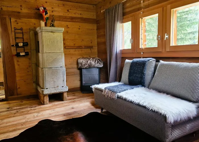 Mayen Praz Dau Lauc Charme Et Nature 4 Personnes Chalé Haudères